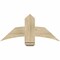 Ekena Millwork Bellingham Rough Sawn Timber Gable Bracket, Douglas Fir, 36"W x 16"H x 6"D x 6"F, 11/12 Pitch GBW036X16X0606BEL00RDF - alternate 1
